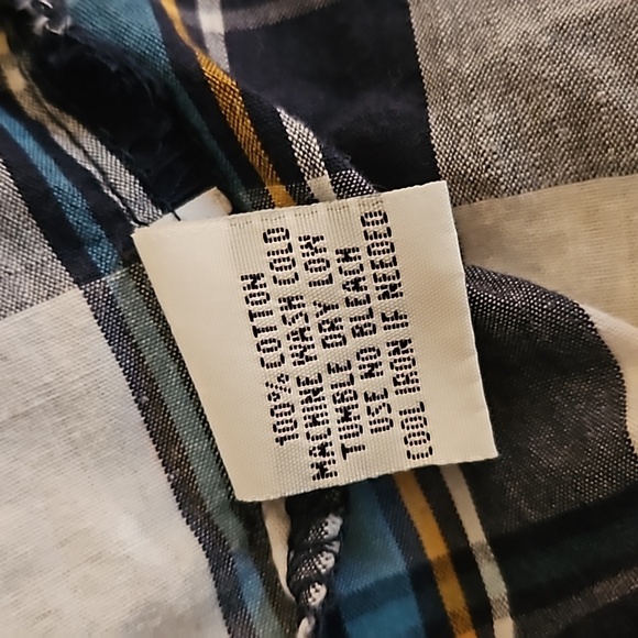 POP ICON CLOTHING y2k Plaid Embroidered Western Short Sleeve Snap Shirt - Picture 6 of 9